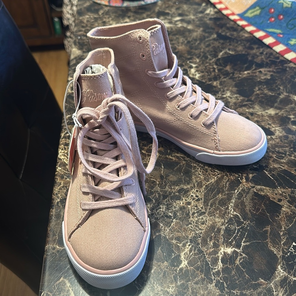 Pastry Blush Canvas Kids Sneakers